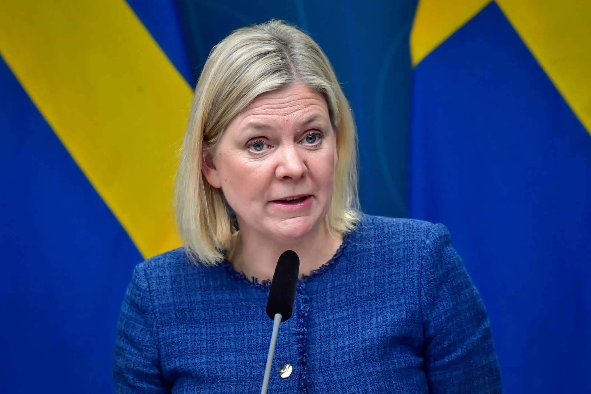 Statsminister Magdalena Andersson (S). 