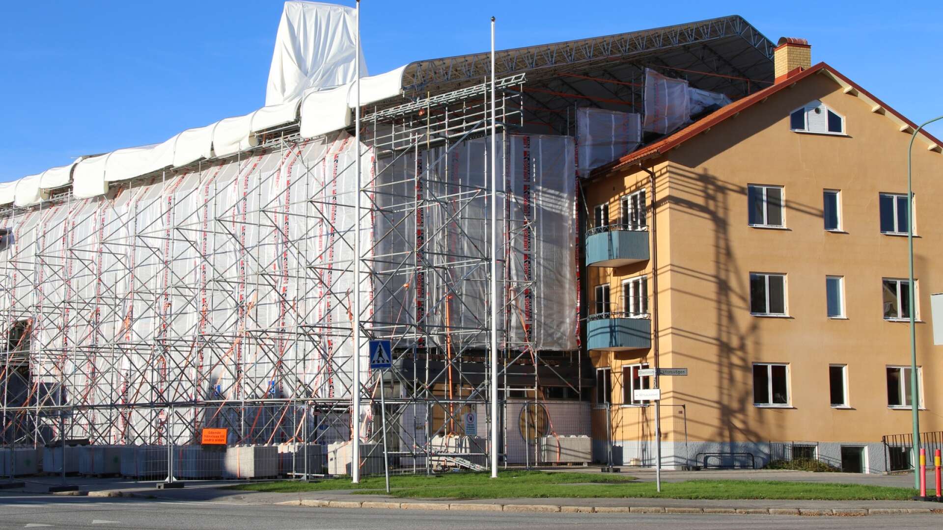 Kommunledningskontoret i Hällefors renoveras. 
