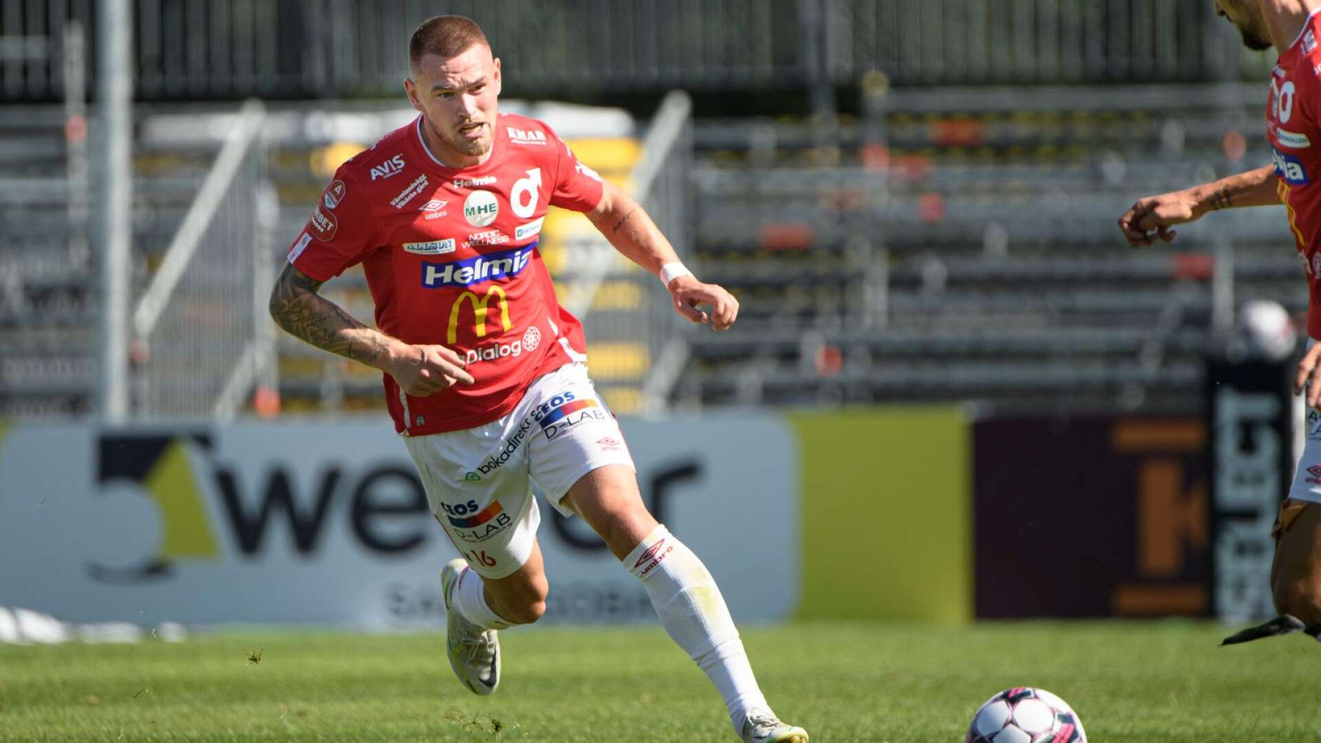 Rasmus Örqvist är tillbaka i startelvan.