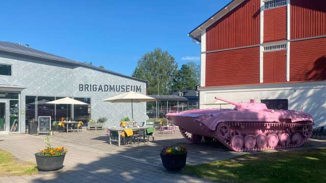 Brigadmuseum invigdes 2013 och nu på lördag är det dags för tioårsfesten.
