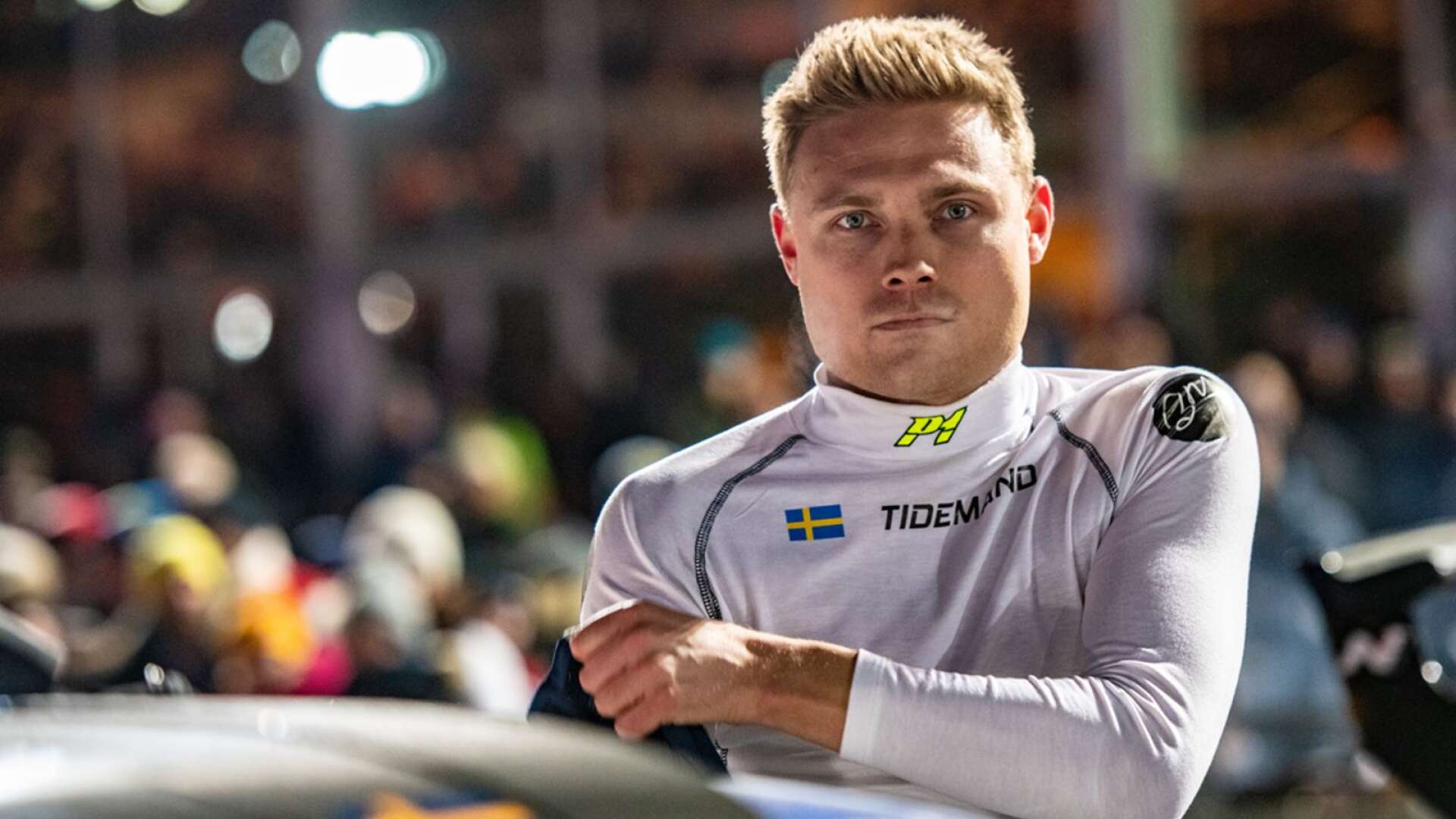 Pontus Tidemand kör SM-finalen i rally nästa helg.