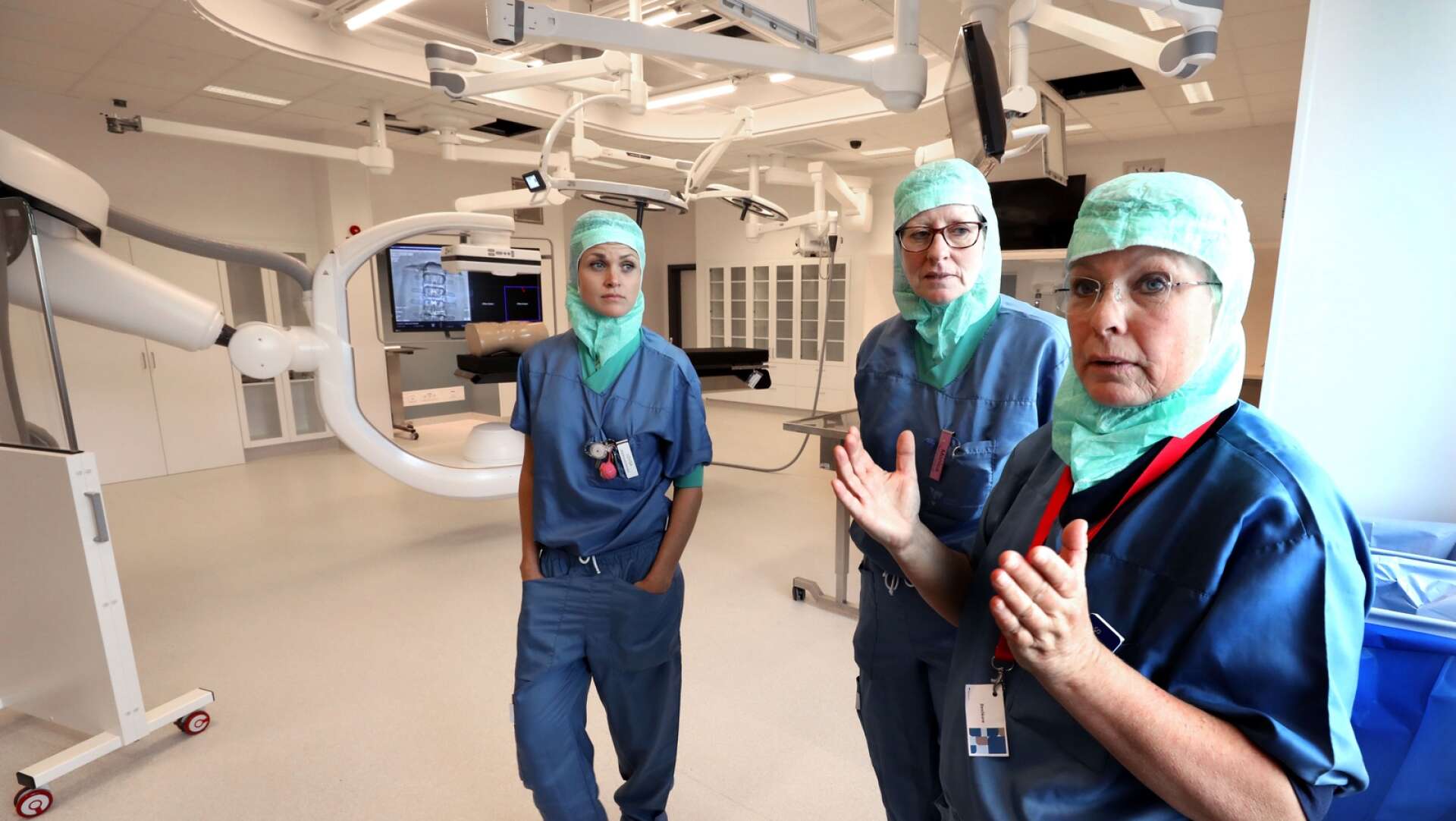 Rundvandring i de nya lokalerna på Skaraborgs sjukhus • ”Har varit viktigt att ha tydliga flöden”