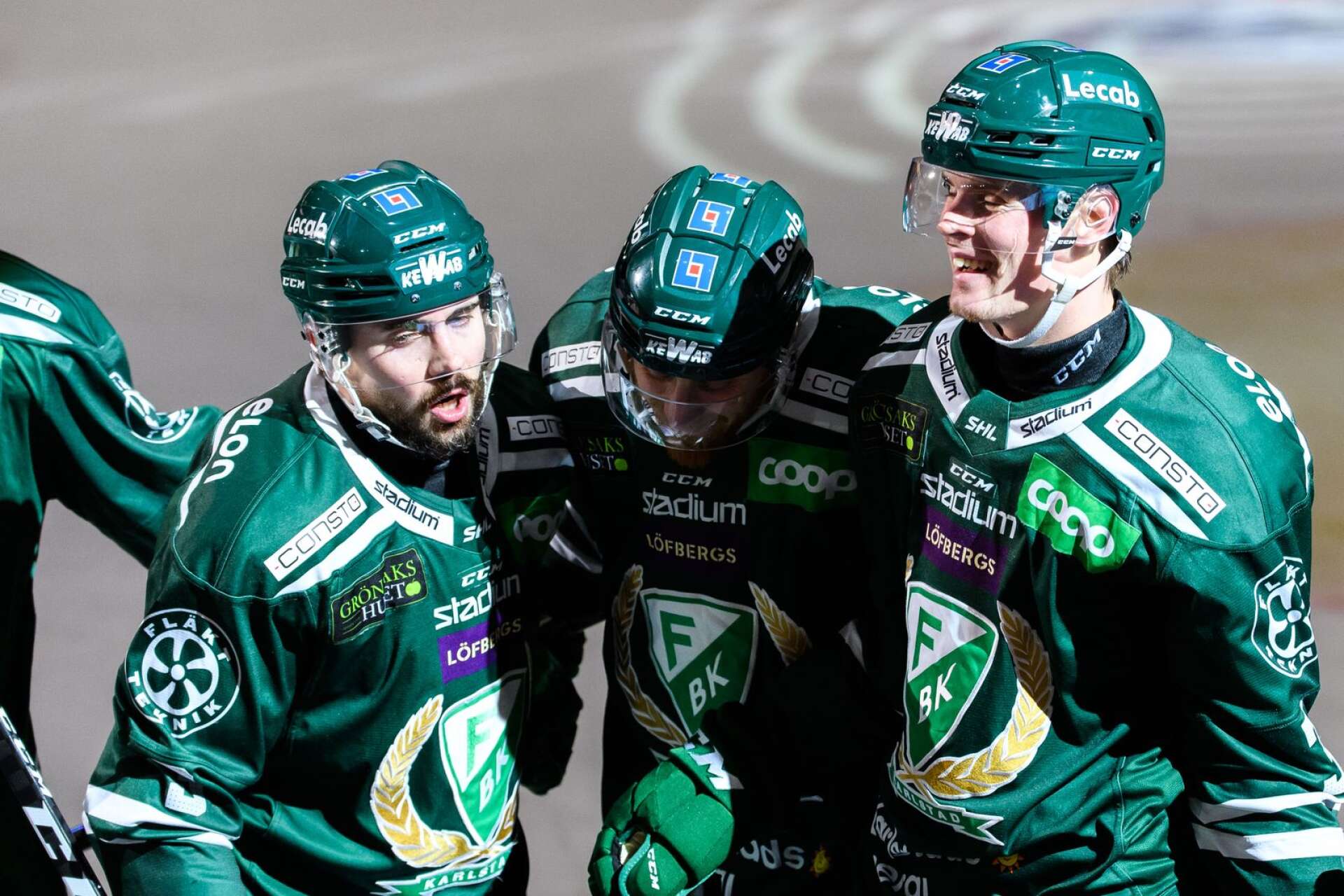 Kedjan med Pontus Widerström, Carl Jakobsson och Oskar Bäck splittras helt inför matchen mot HV.