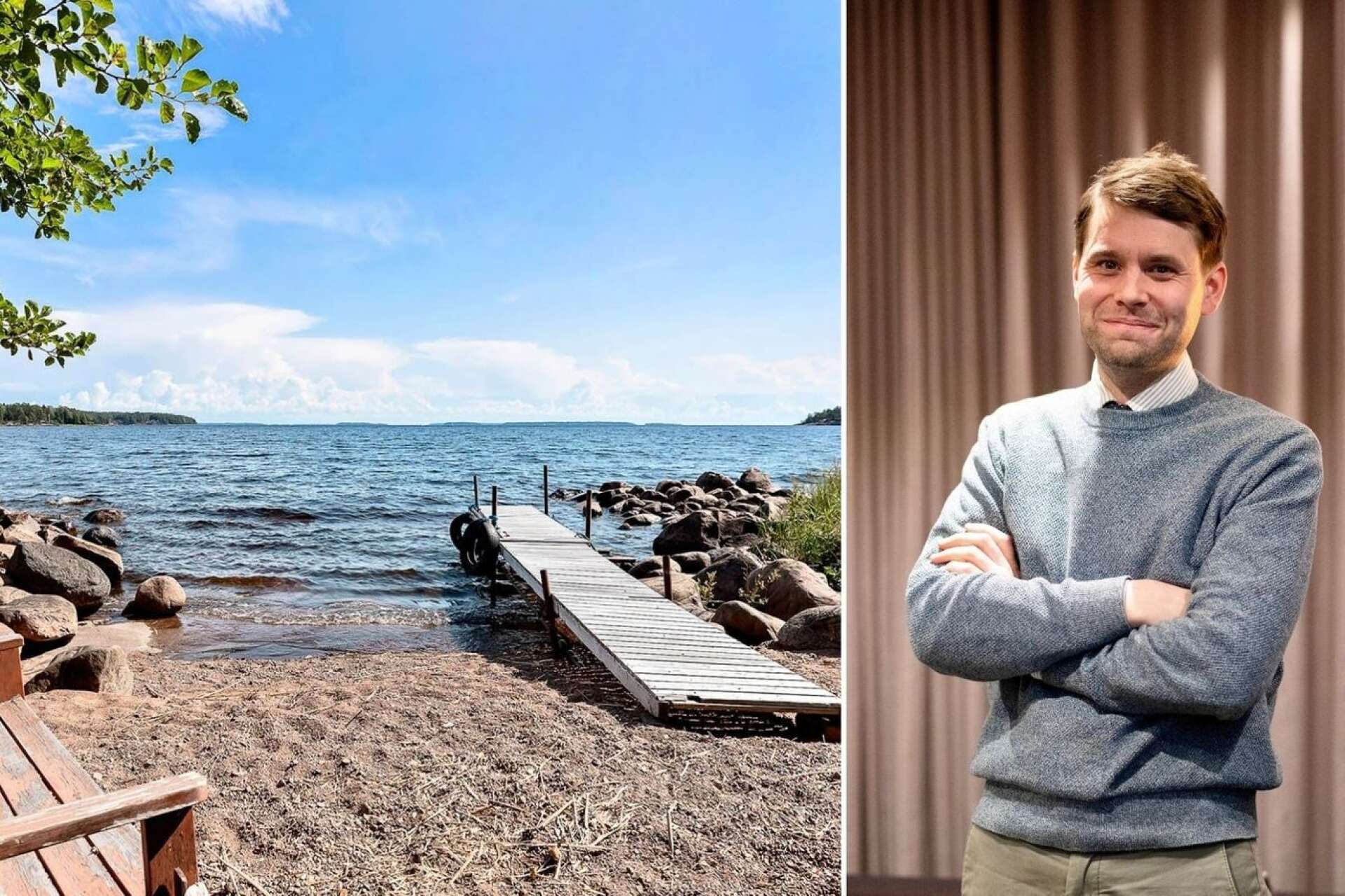 &quot;Det ges inte många chanser med stugor i detta läge så nära fastlandet”, säger mäklaren Mattias Åkerblom.