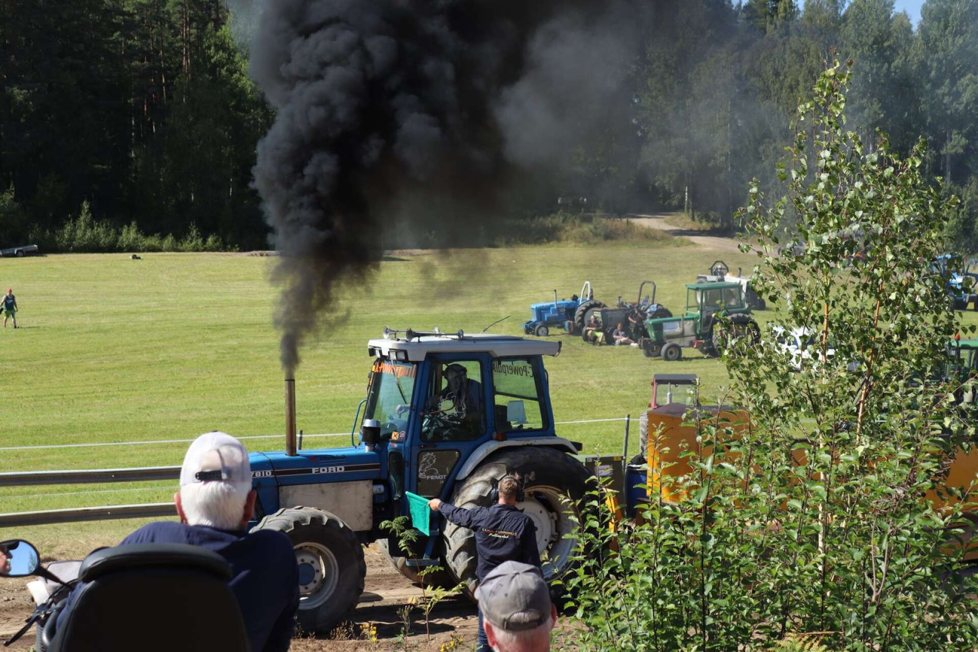 Traktorpulling är tillbaka till Rudskoga efter att pandemin satte temporärt stopp.