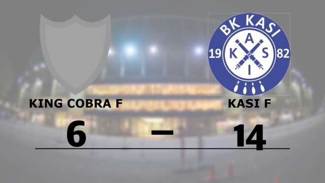 King Cobra BK förlorade mot BK Kasi