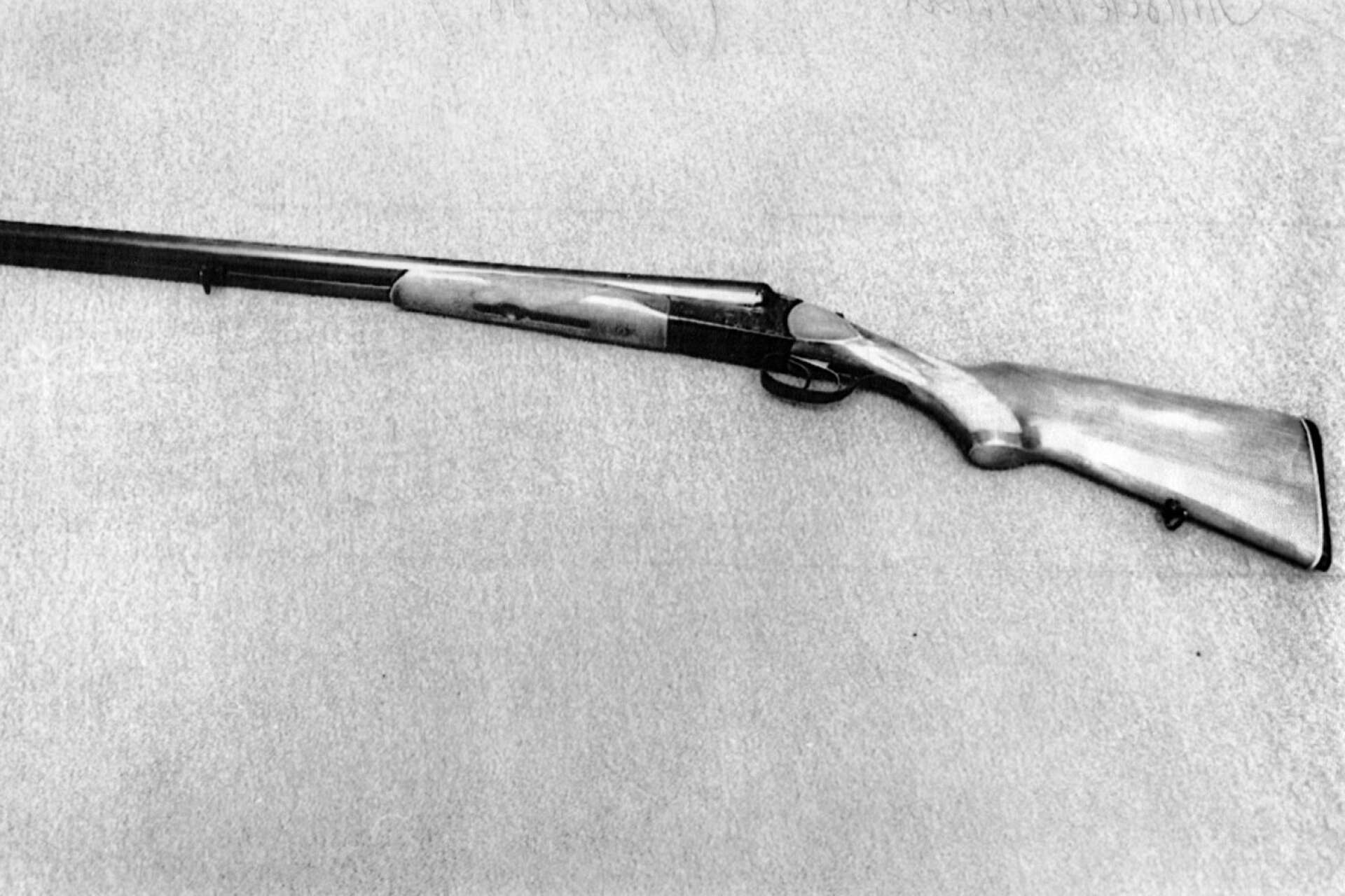 Karl Petter sköt sin mor och sin bror med ett gevär som han förvarade i en byrålåda. 