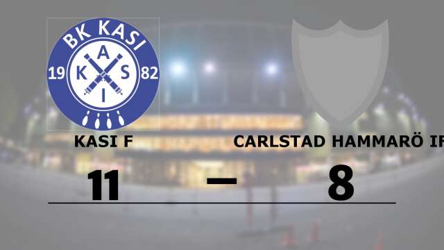 BK Kasi vann mot CarlstadHammarö IF