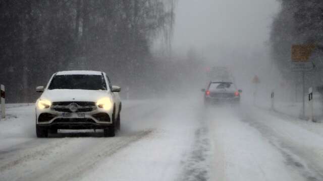 Det finns risk för ymnigt snöfall i Karlskoga och Degerfors under onsdagen och torsdagen. Genrebild.