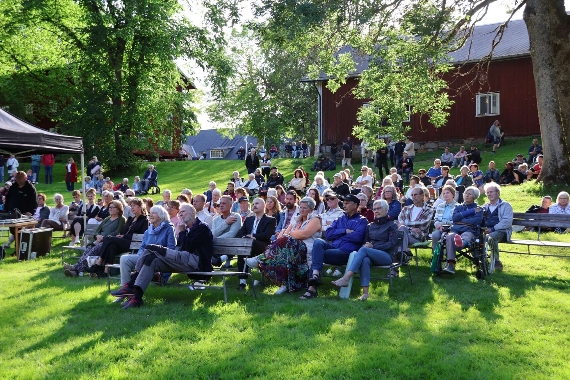 Musikevenemang vid Baldersnäs som en del av Kulturveckan.