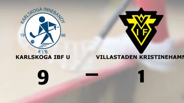 Karlskoga IB vann mot Villastaden Kristinehamns IF IBF