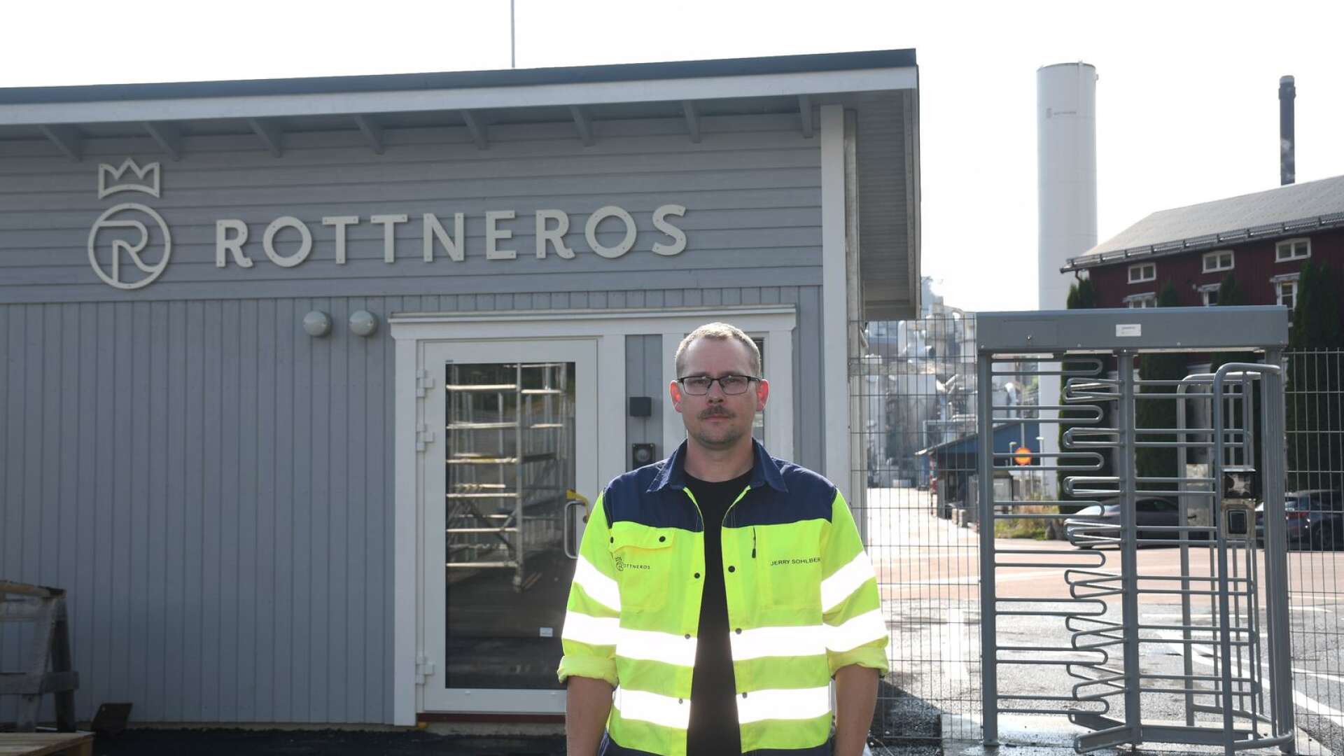 Jerry Sohlberg arbetar på Rottneros bruk och är ordförande för fackförbundet Pappers lokala avdelning 89. 