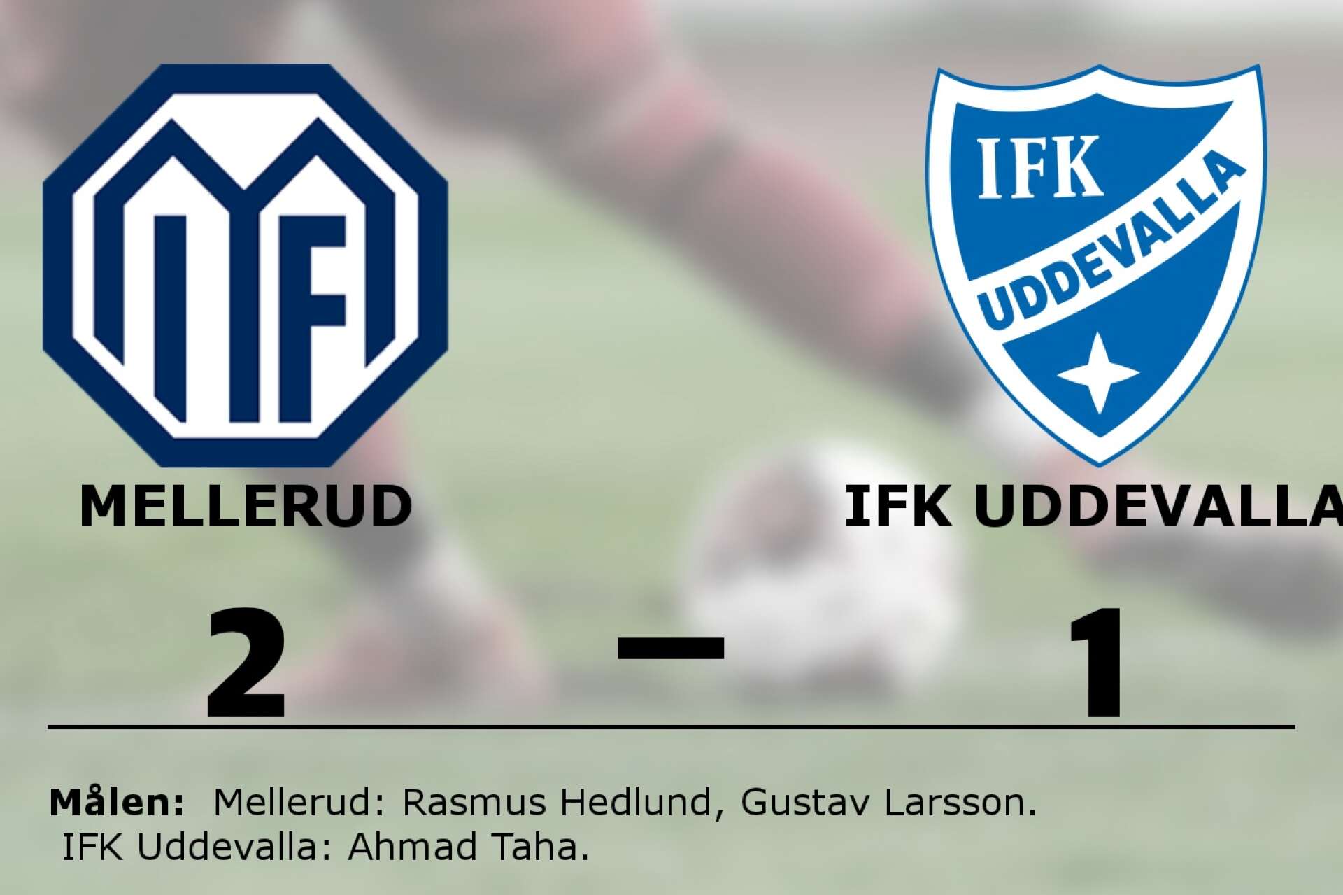 Melleruds IF vann mot IFK Uddevalla