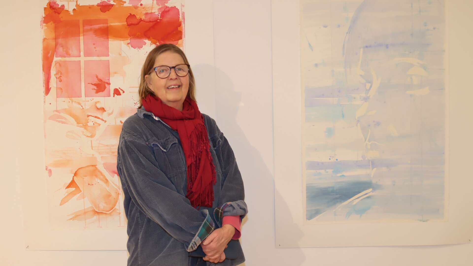 Människor intresserar och inspirerar Karlstadskonstnären Margaretha Jansson som ställer ut i Åmåls konsthall.