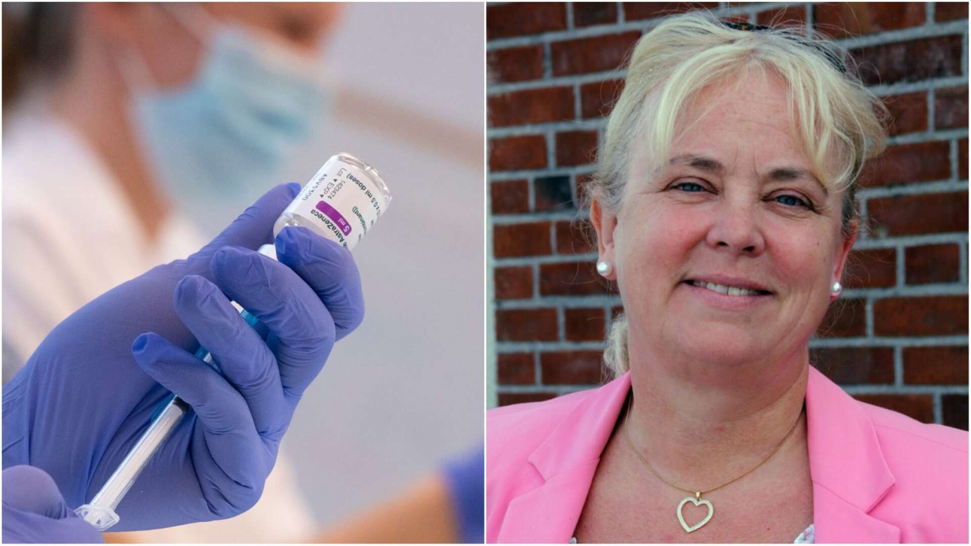 Färgelandas kommunchef Katrin Siverby är en av de tjänstemän som redan har fått vaccinet.