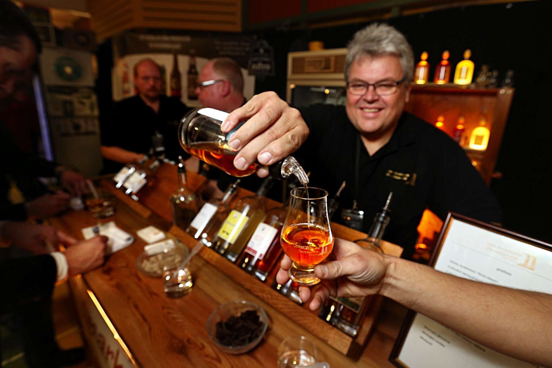 Bilden är från när Nordmarkens destilleri var med på Carlstad Beer and Whisky festival.