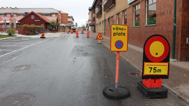 Genomfart från Lögegatan till Petter Helens gata kommer inte vara möjlig under en veckas tid. 