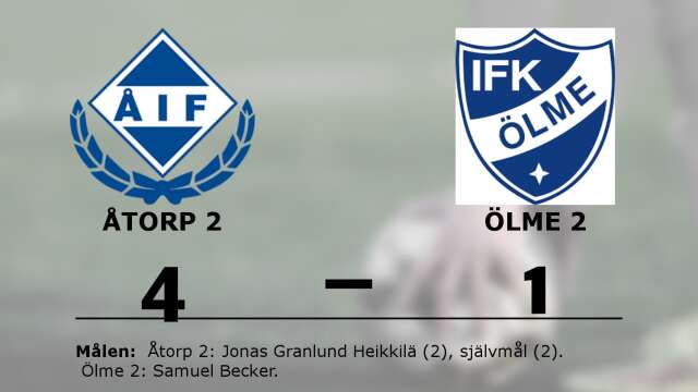 Åtorps IF vann mot IFK Ölme