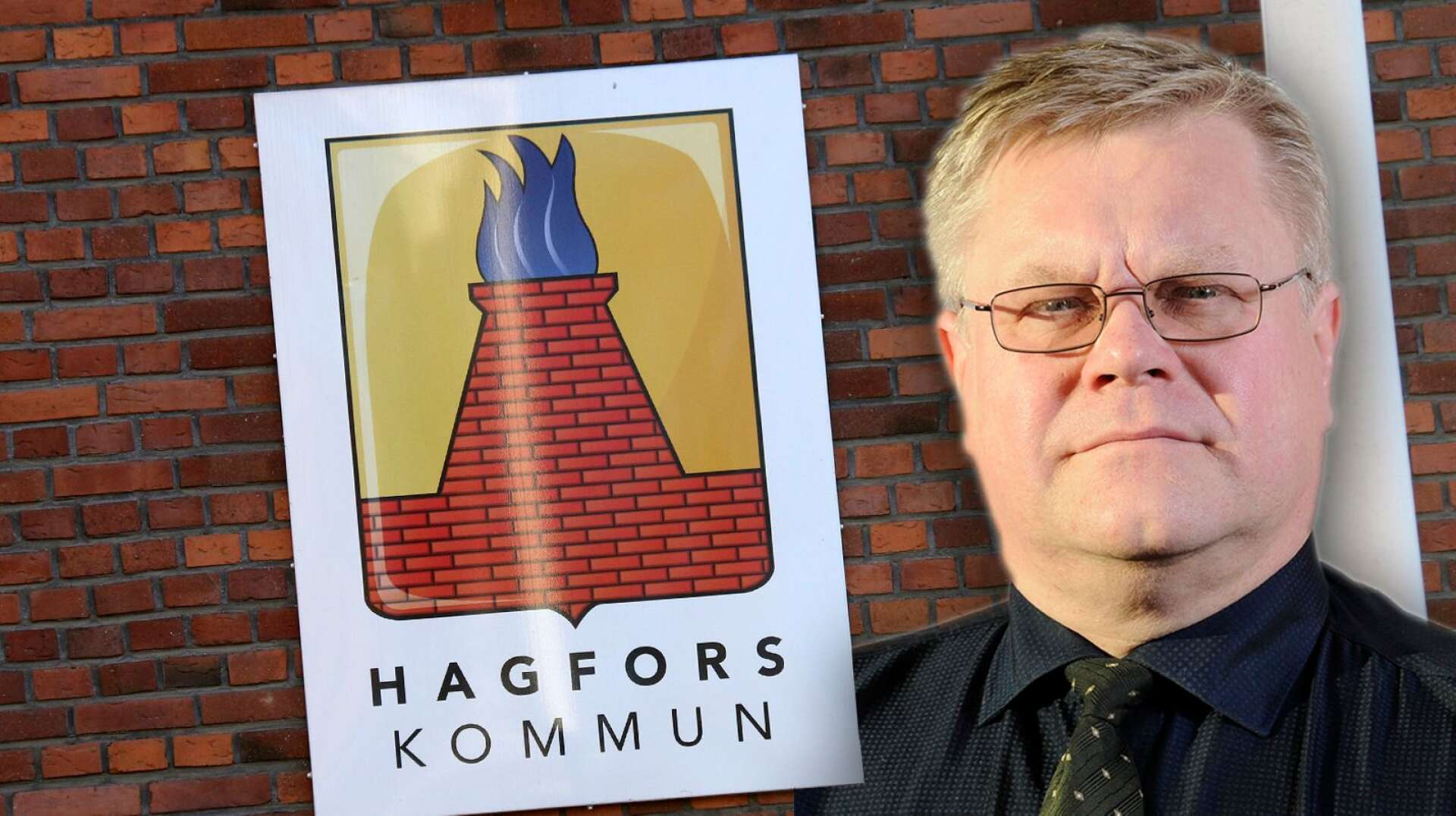 Jan Lilja, kommunchef i Hagfors. (bilden är ett montage)