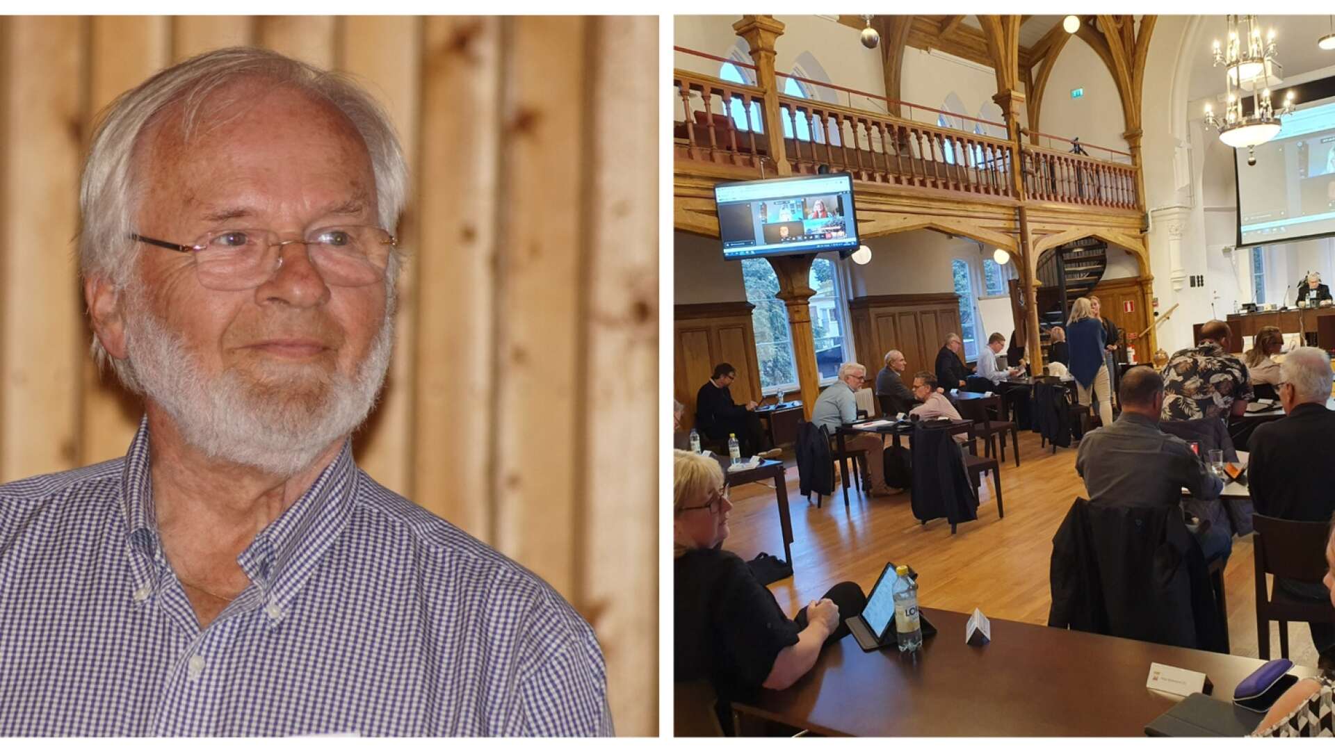 Liberalerna i Skara, med Karl-Gustav Bynke i spetsen, får ett mandat i kommunfullmäktige.