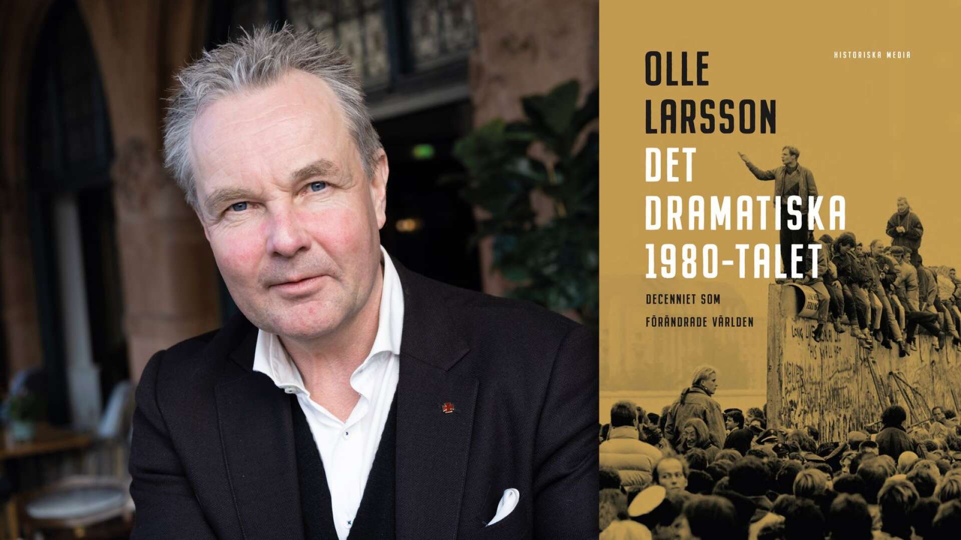 Många av dagens stora politiska frågor börjar på 1980-talet. Samtidigt är det 40 år sedan. Många som i dag är vuxna har egentligen inga egna minnen av den tiden, säger Olle Larsson.