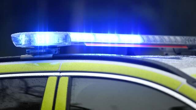 En polispatrull i Karlskoga stoppade under fredagskvällen en man som visade tecken på drogpåverkad. Genrebild. 