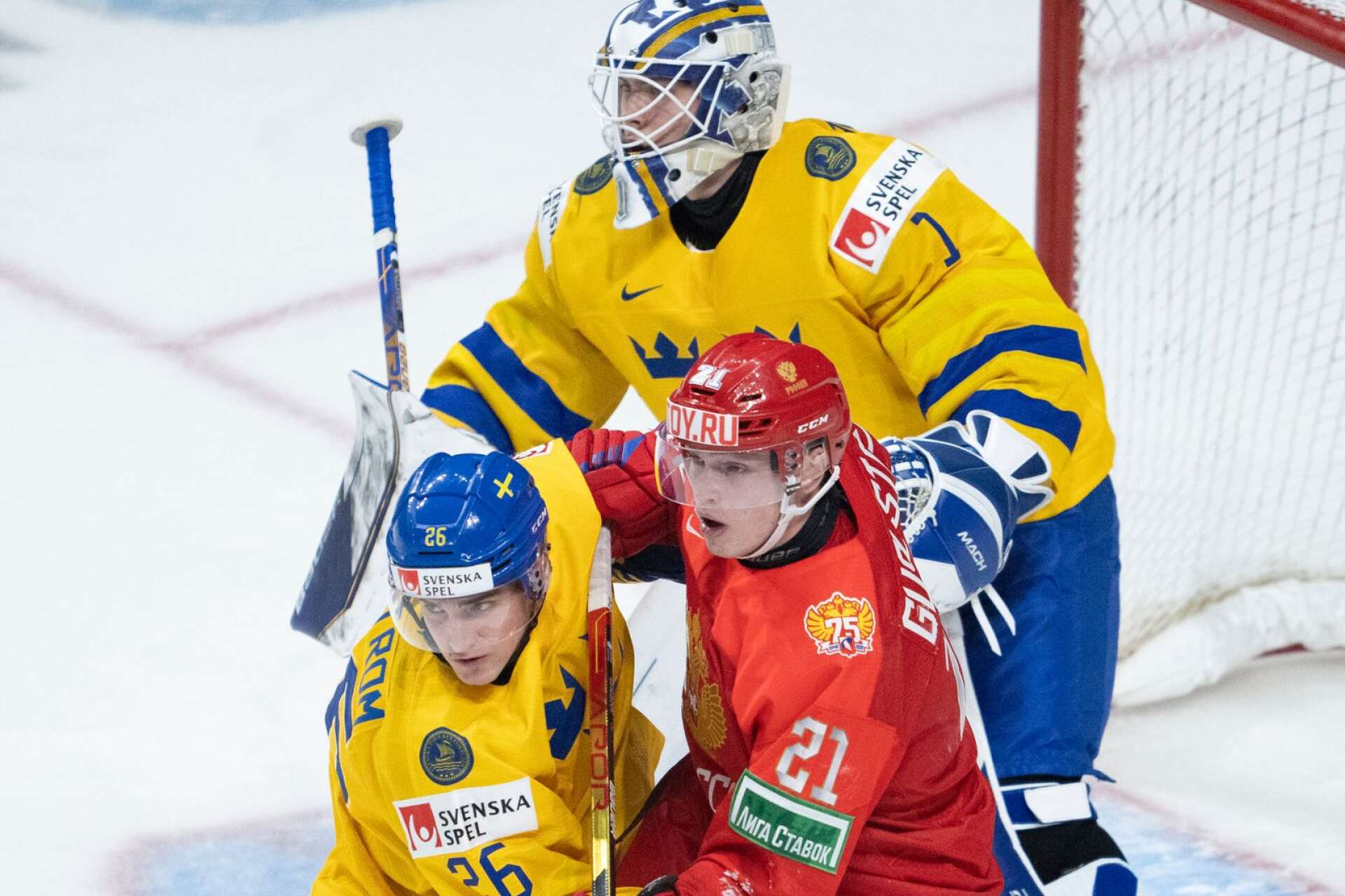 Det är slutspelat i JVM för Sveriges Joel Nyström och övriga spelare.