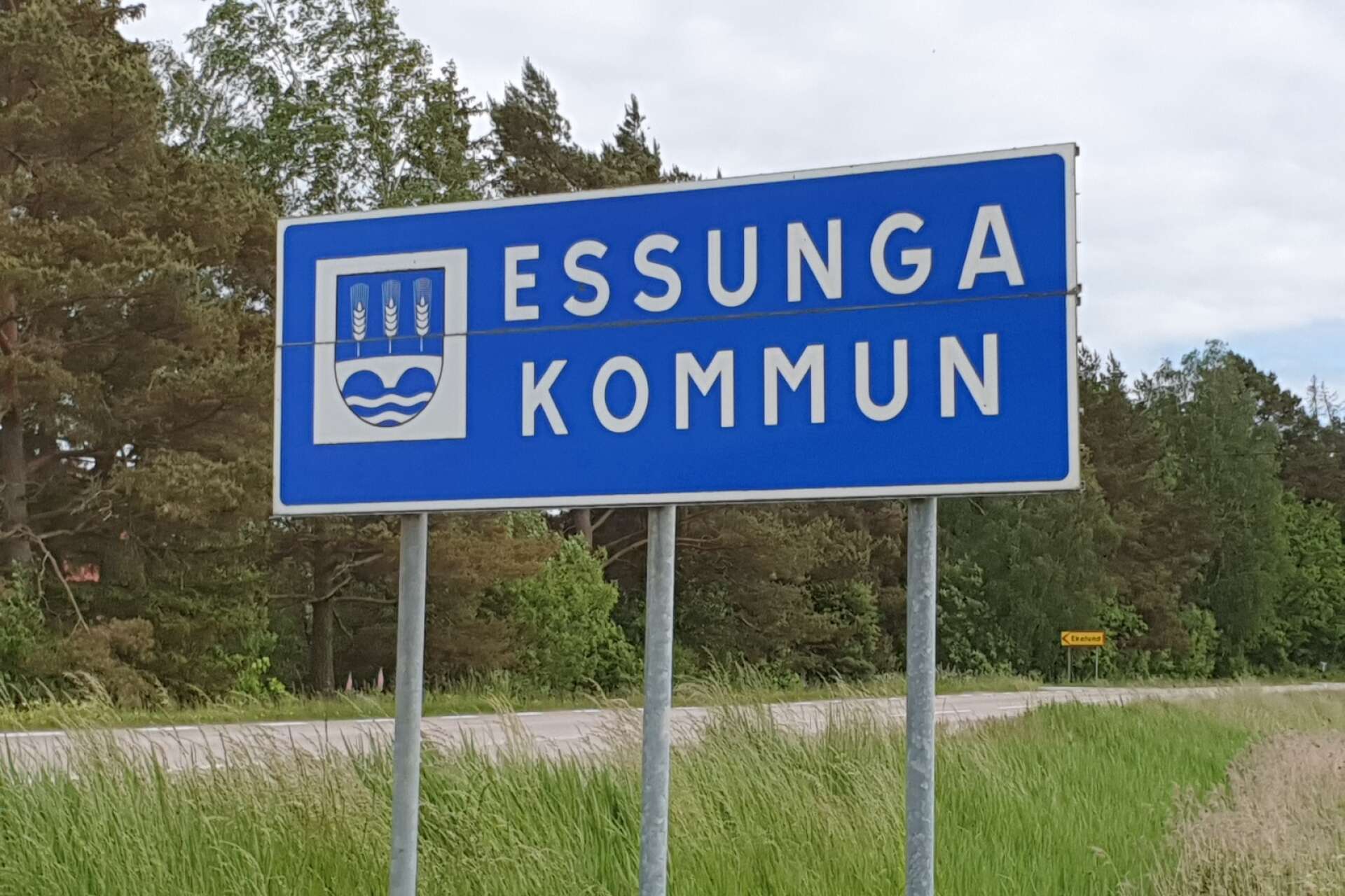 Narkotikan påträffades vid ett tillslag på en länsväg utanför Essunga.