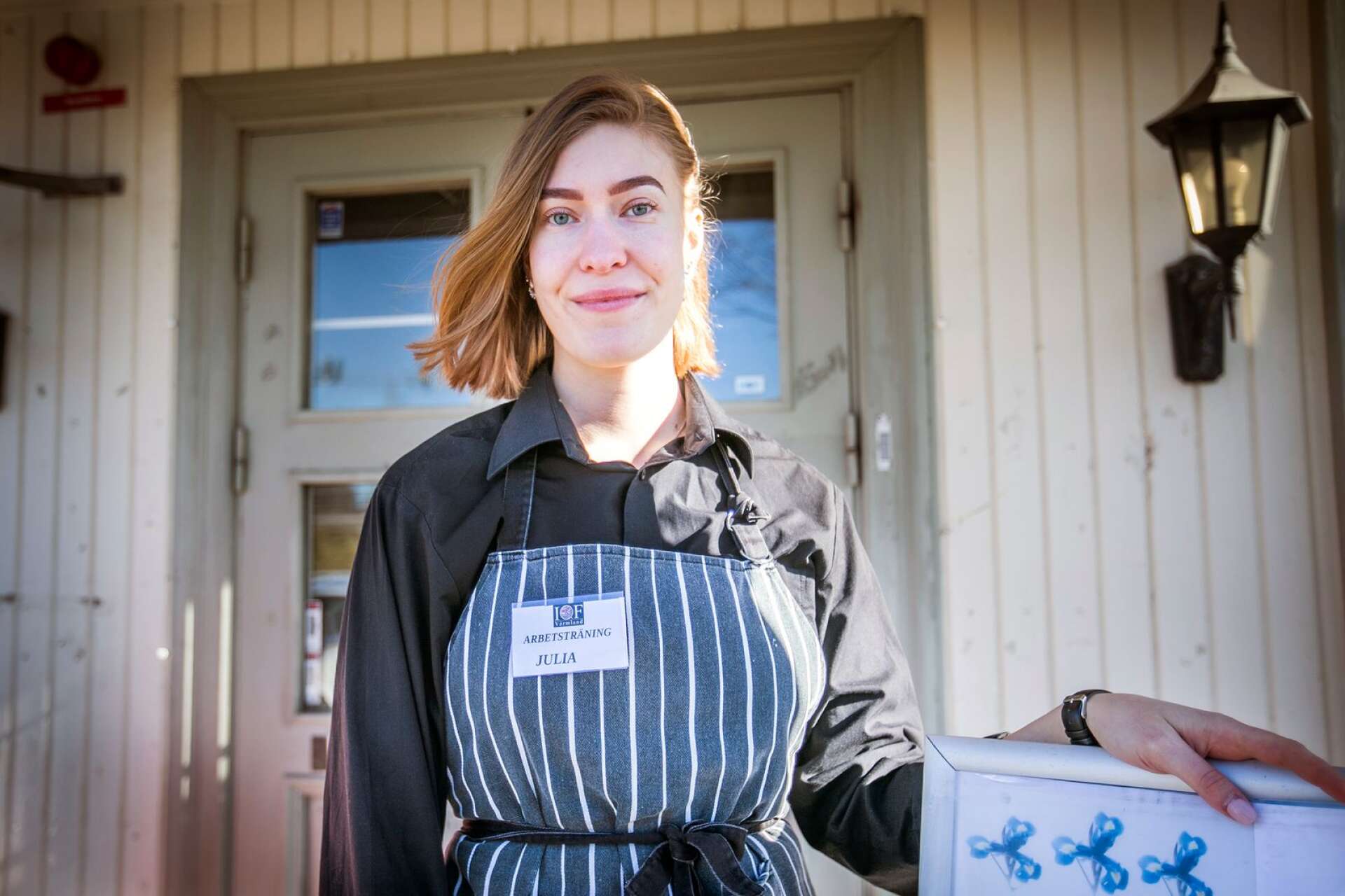 När Julia Forsberg besökte Iris restaurang och café kände hon sig genast välkommen.