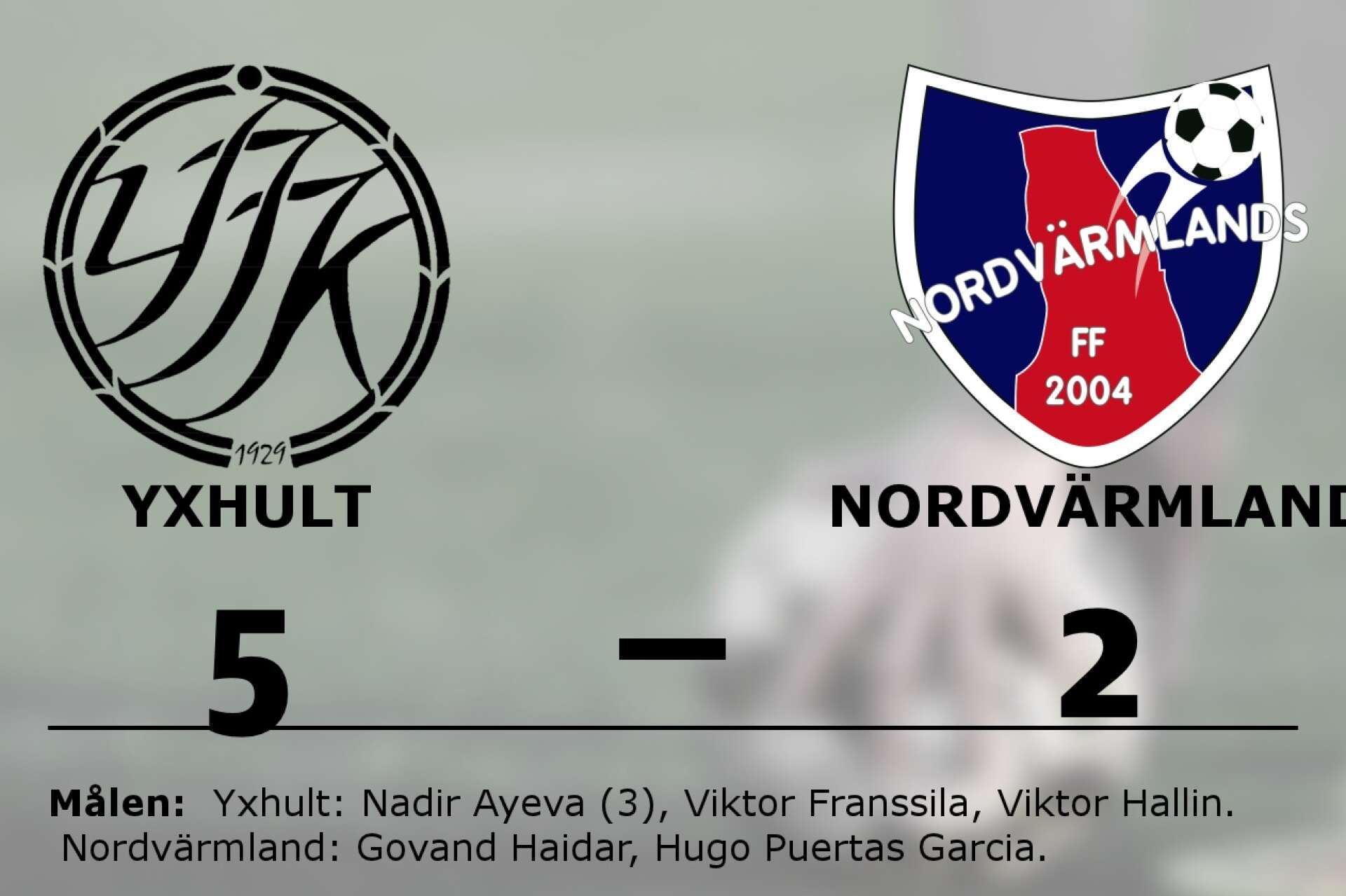 Yxhults IK vann mot Nordvärmlands FF