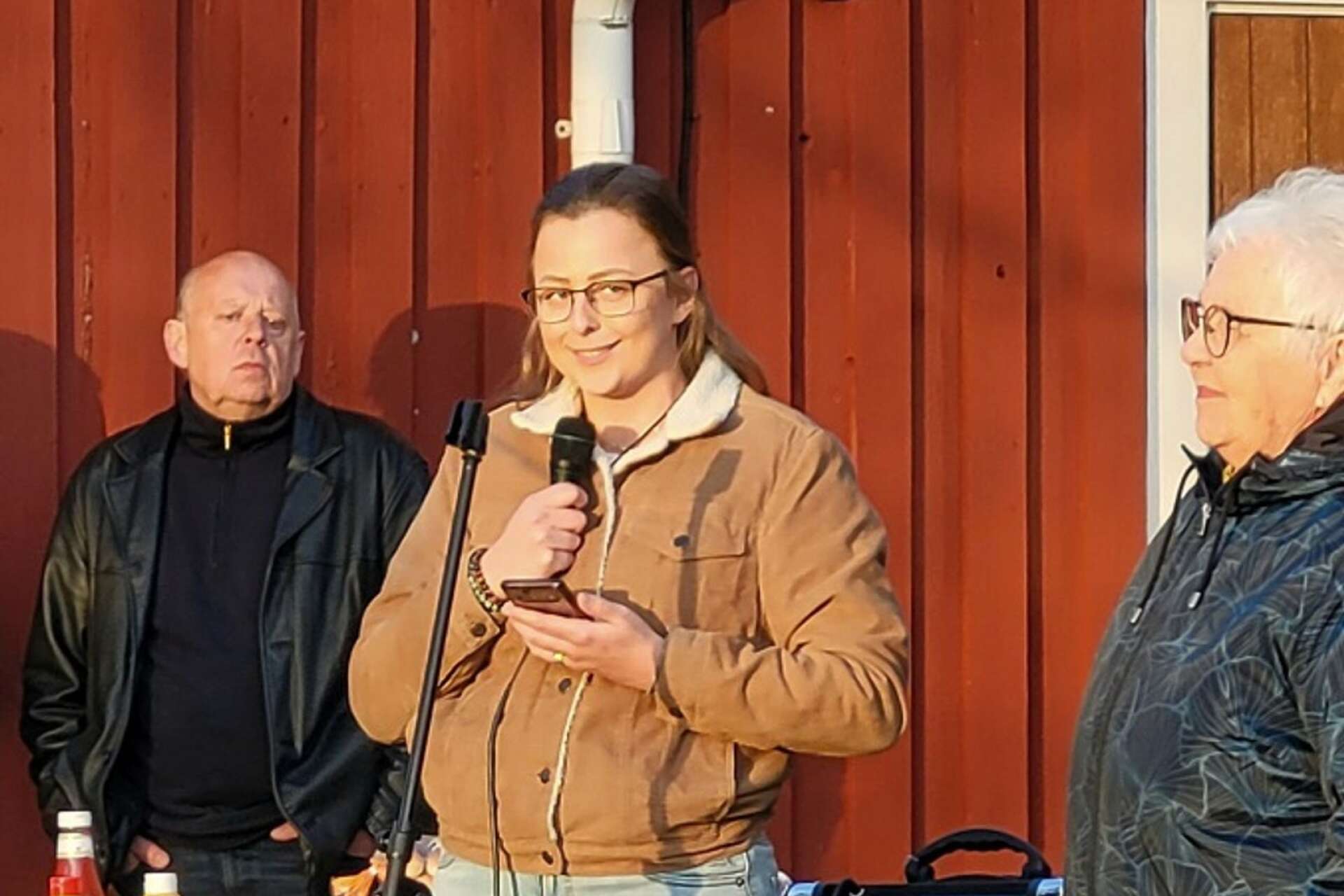 Jenny Karlsson höll årets vårtal i Hyringa.