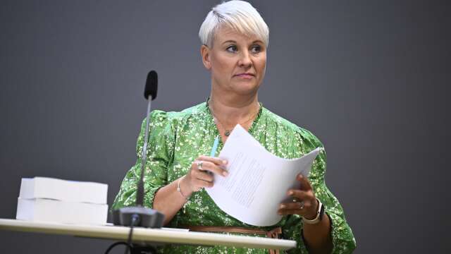 Äldre- och socialförsäkringsminister Anna Tenje (M).