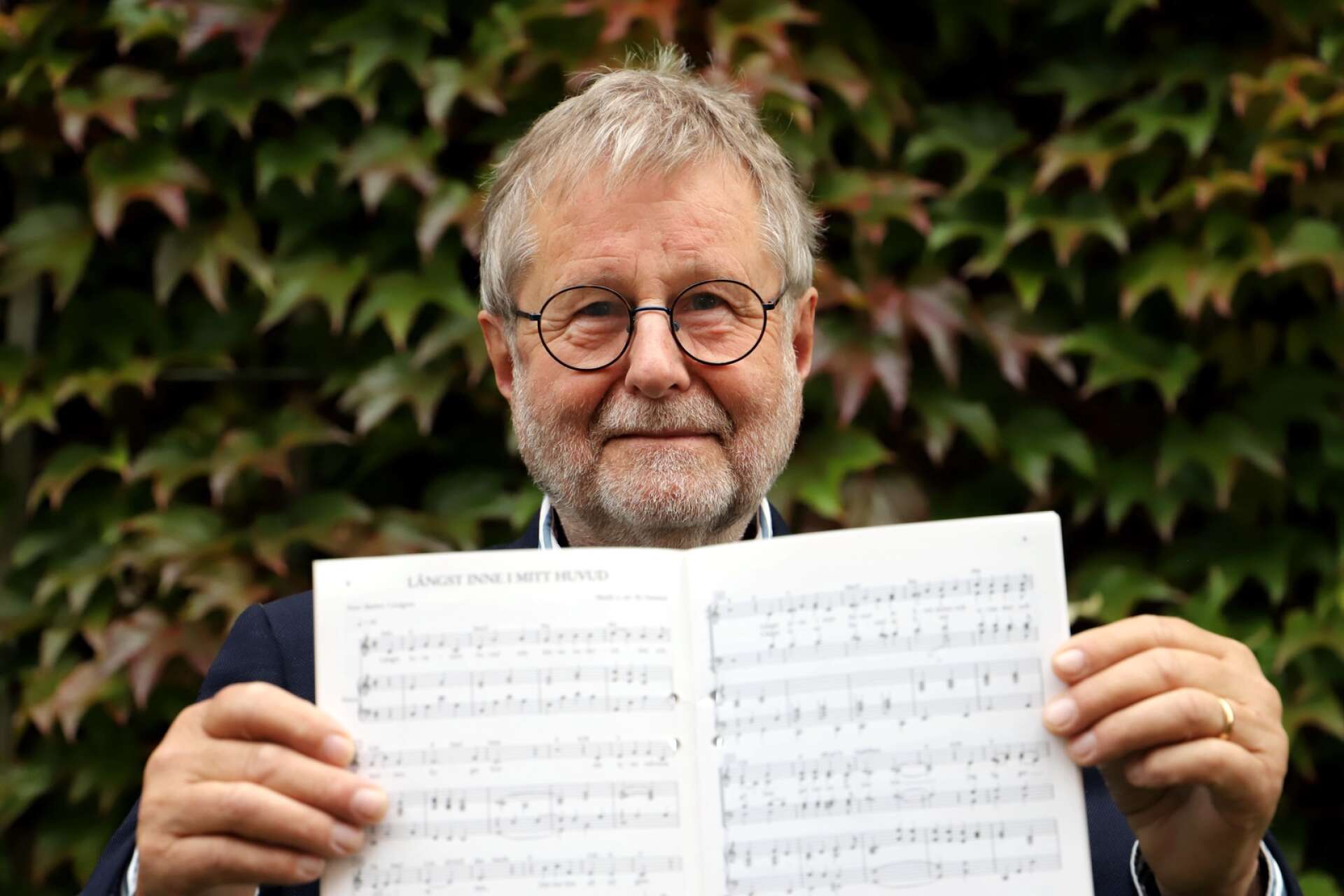 Hans Axelsson, Karlstads kammarkör, ser fram emot konserten i Domkyrkan den 16 oktober, men finner stor musikglädje också i vardagen med kören.