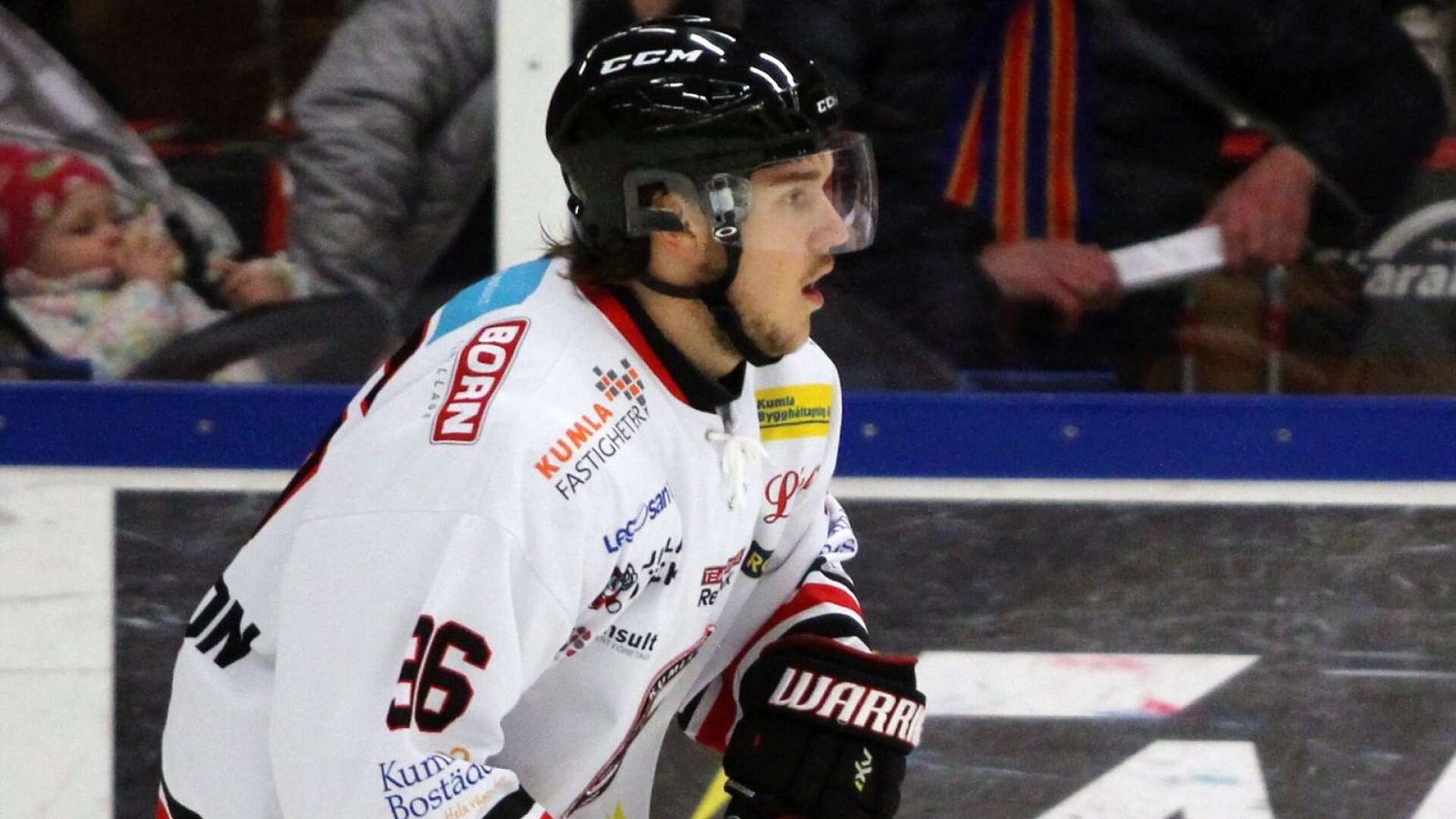 26-årige Viktor Lennartsson har gjort 125 (82+43) poäng på 195 matcher i division 1. 