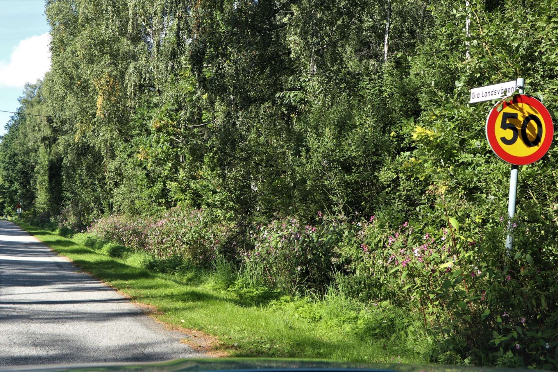 Gamla Landsvägen i Lidängen och Korsgården har skyltat med namnet sedan länge.