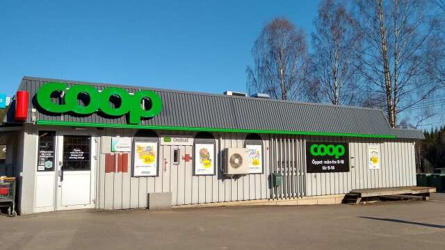 Coop Skillingsfors – en av flera landsortsbutiker inom Coop Värmland. 