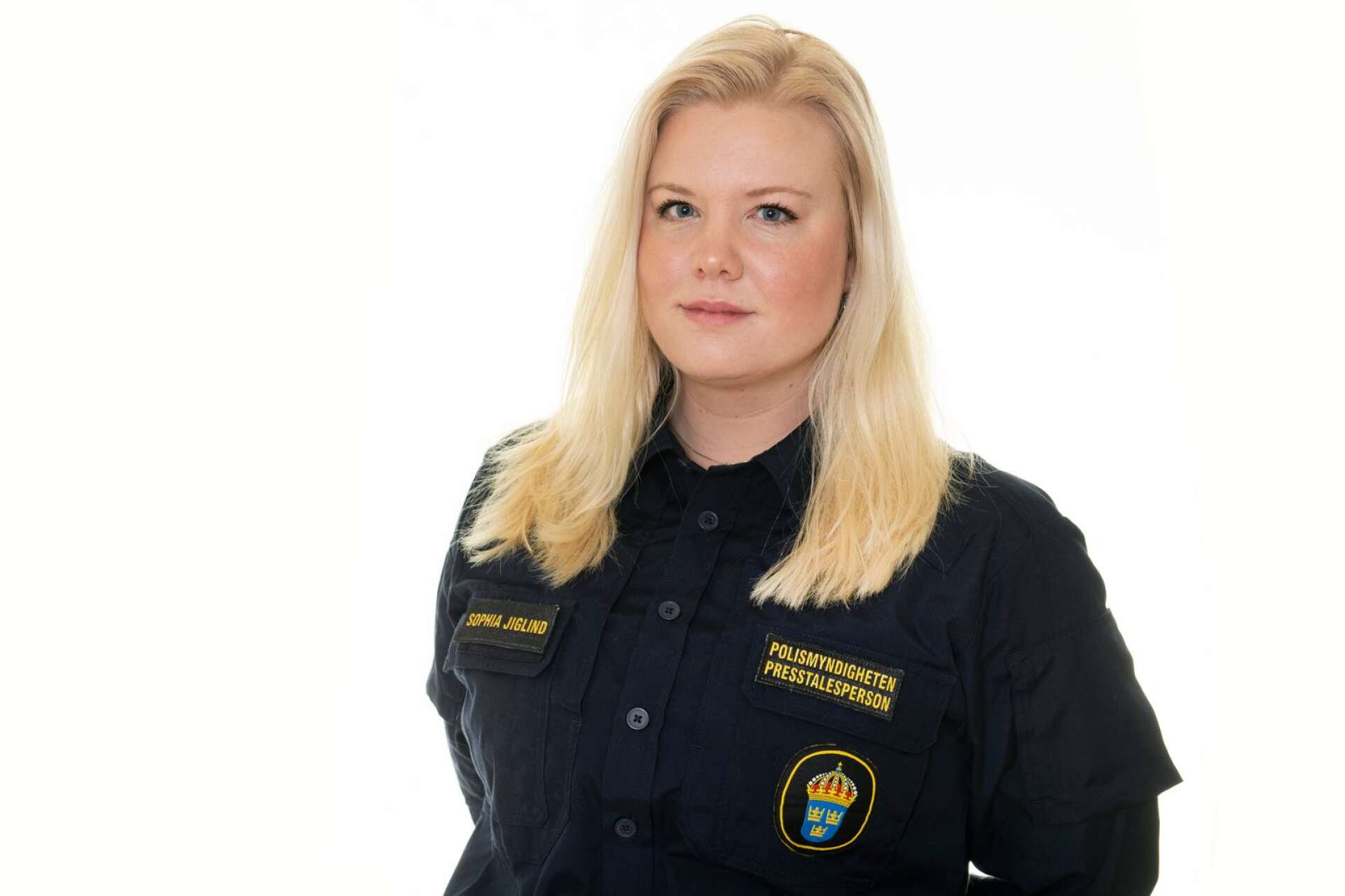 Sophia Jiglind, presstalersperson på Polisregion Bergslagen.