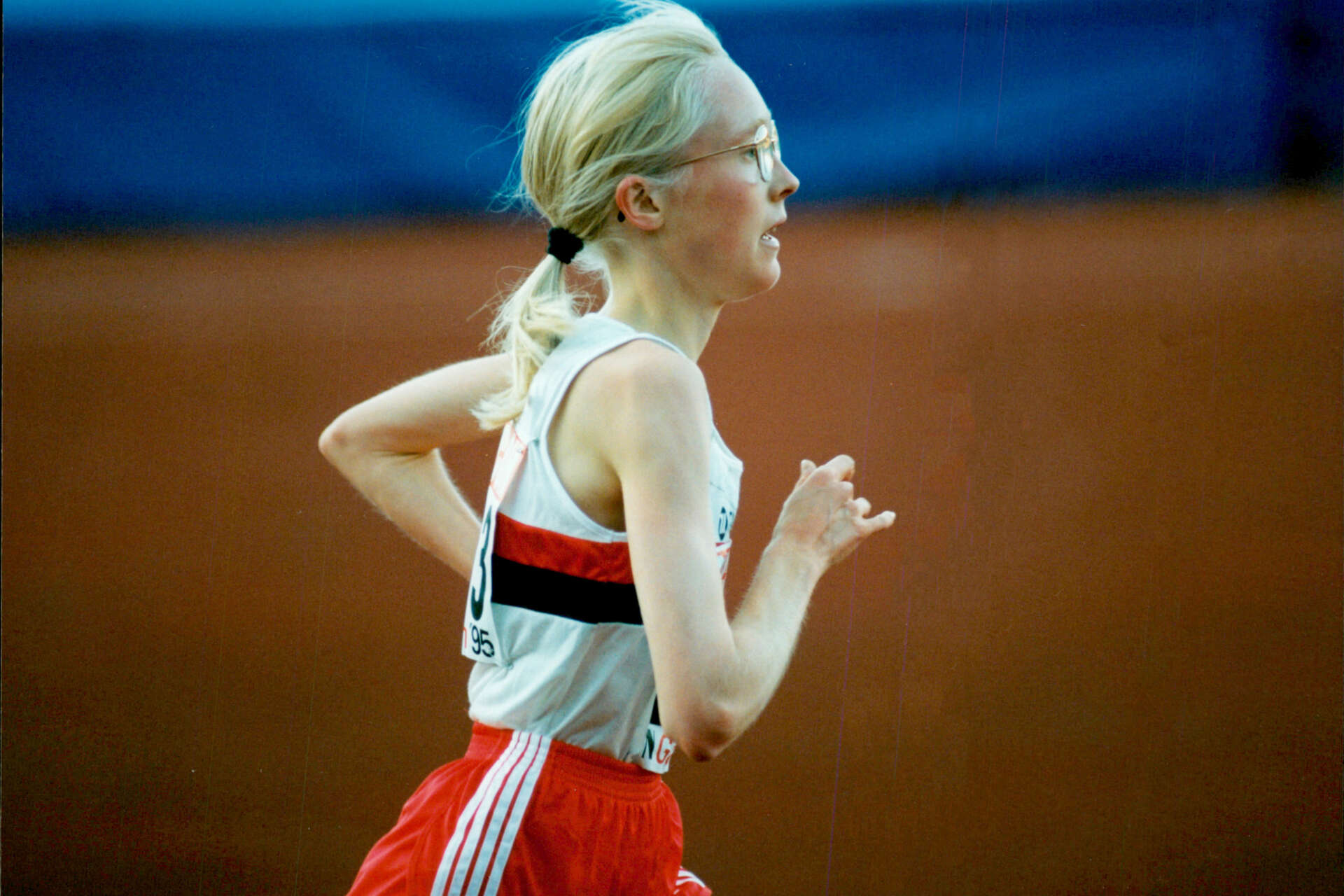 Sara Wedlund var en av Sveriges största löpartalanger, men karriären blev kort. Arkivbild.