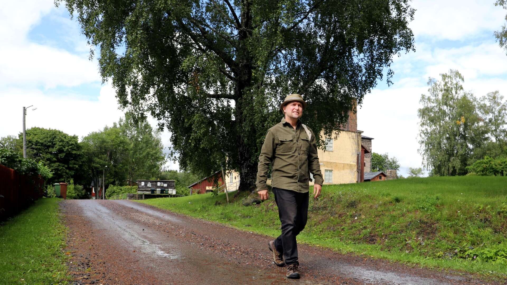 Erik från Haninge lärde känna Långban – och hittade en idealisk plats för en miljöfilmfestival