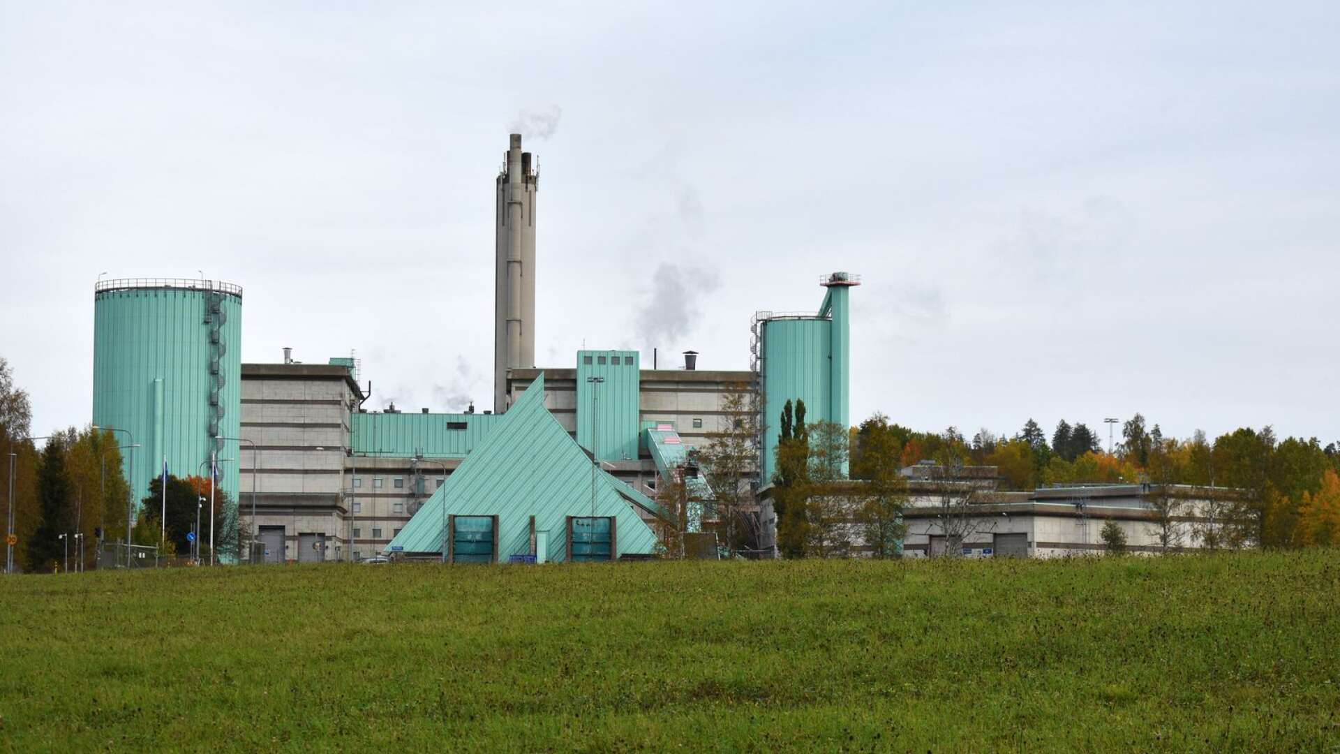 Kraftvärmeverket i Karlskoga, där elproduktionen planeras att öka inom den närmsta framtiden.