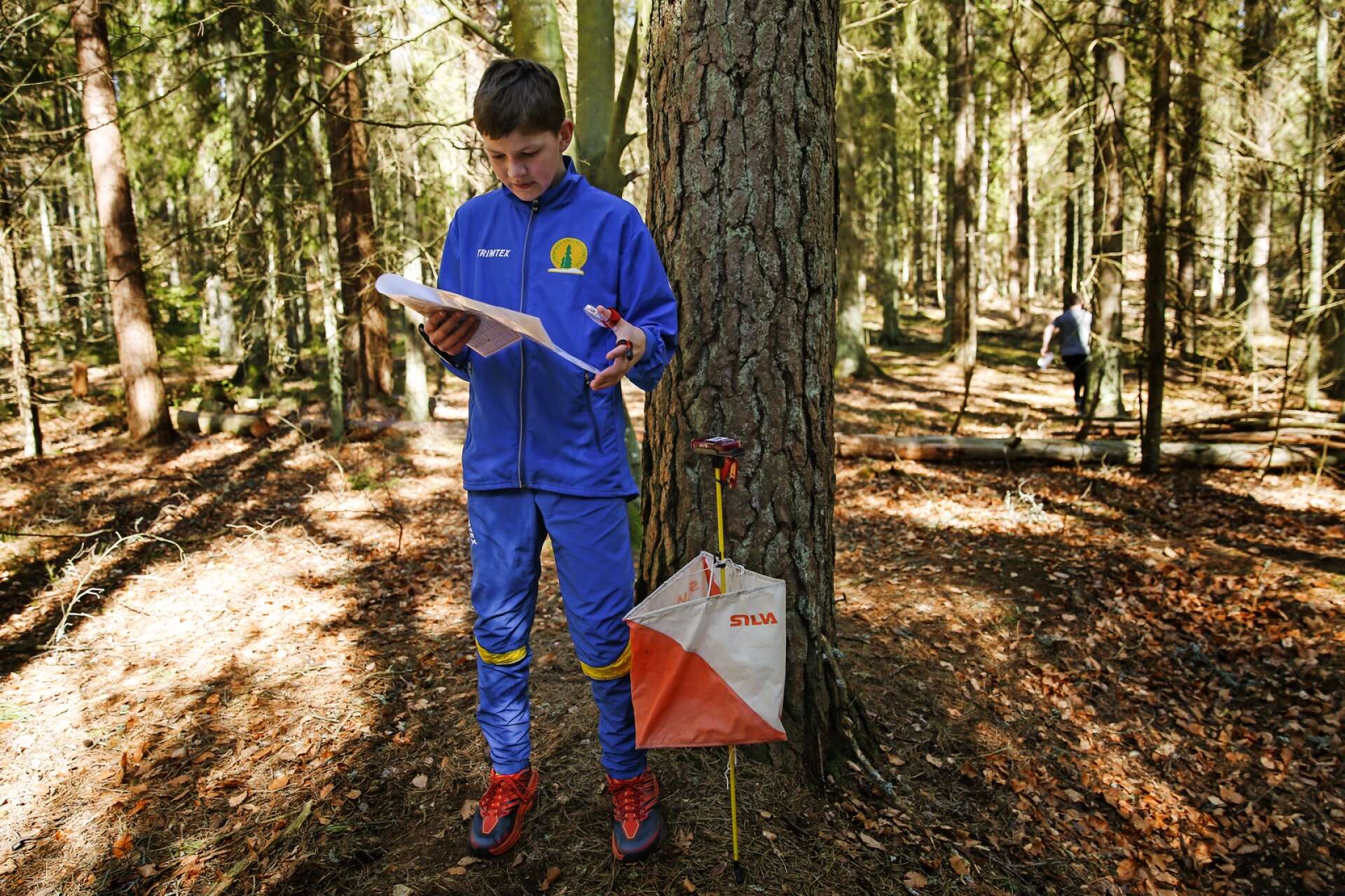 Naturpasset är 25 kontroller i skog och mark i Petersburgsområdet i Skara. Bilden är dock från ett annat tillfälle.