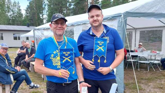 Eds PSK och Södra Dals PSF fick motta Svenska pistolskytte förbundets standar för anordnandet av mästerskapet.
