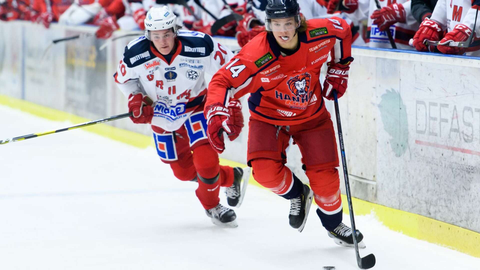 Efter fyra säsonger i Grums fortsätter Pelle Hedlund i Hockeyallsvenskan. 