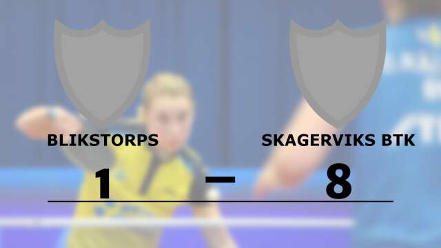 Blikstorps AIK förlorade mot Skagersviks BTK