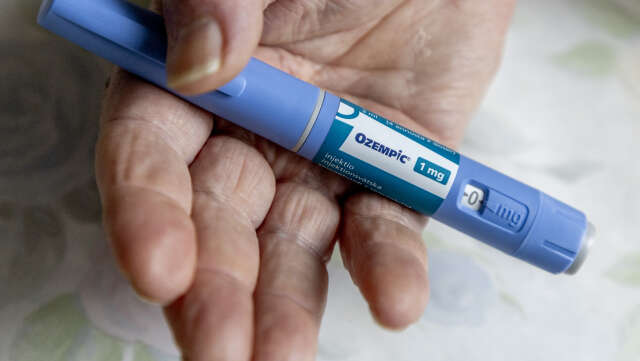 Falska kopior av diabetesmedicinen Ozempic har hittats i Europa. Bilden är på en äkta variant. Arkivbild.