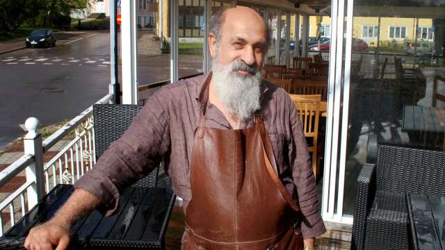 Mintaz Kama har drivit Iryats pizzeria i Åmål  i elva år. 