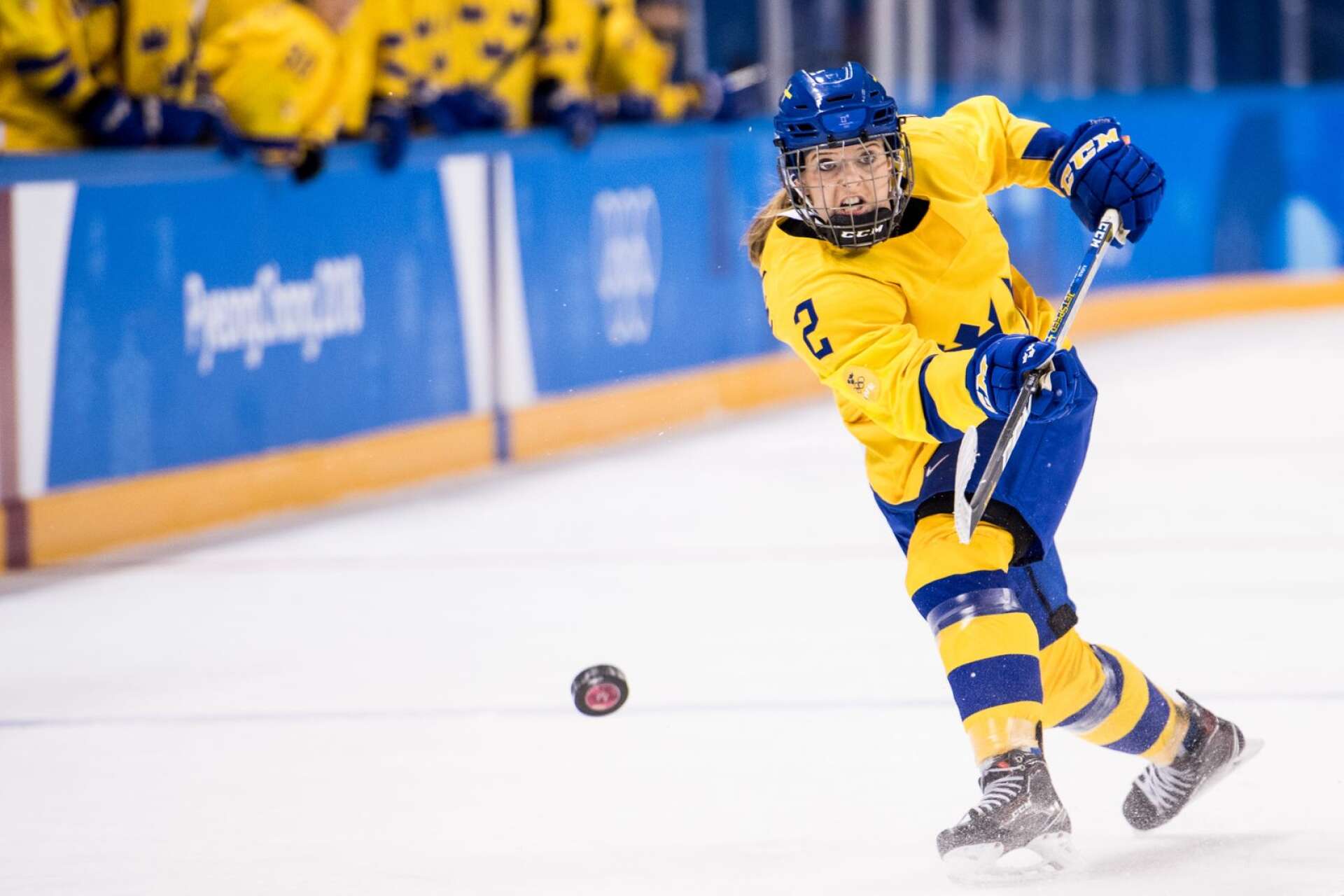 Mångmeriterade Emmy Alasalmi vann SM-guld med AIK 2013. Under sin tid i SDHL har hon levererat 171 (56+115) poäng.
