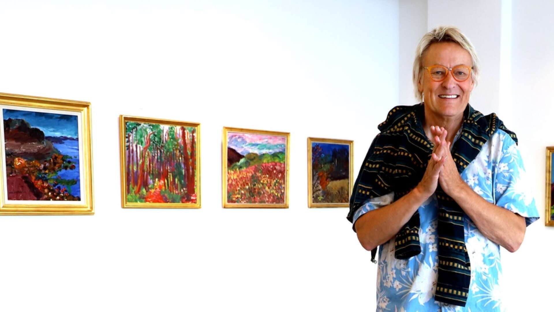 Lars Lerin ställer ut ett stort antal verk av Inge Schiöler, som är en av hans stora förebilder i konsten. Utställningen har vernissage på Sandgrund på lördag, den 11 september, och pågår till och med maj nästa år.
