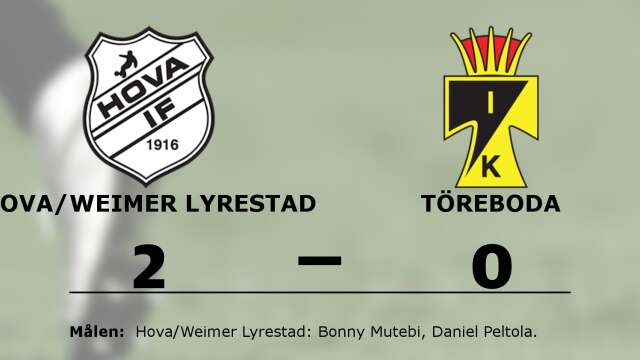 Hova/Weimer Lyrestad vann mot Töreboda IK
