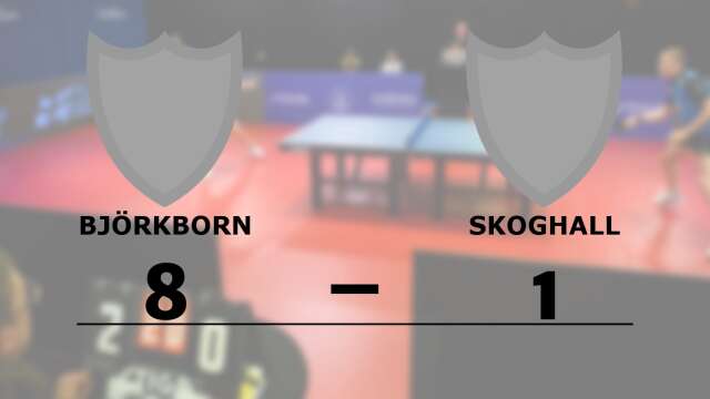 Björkborns GoIF vann mot Skoghalls BTK